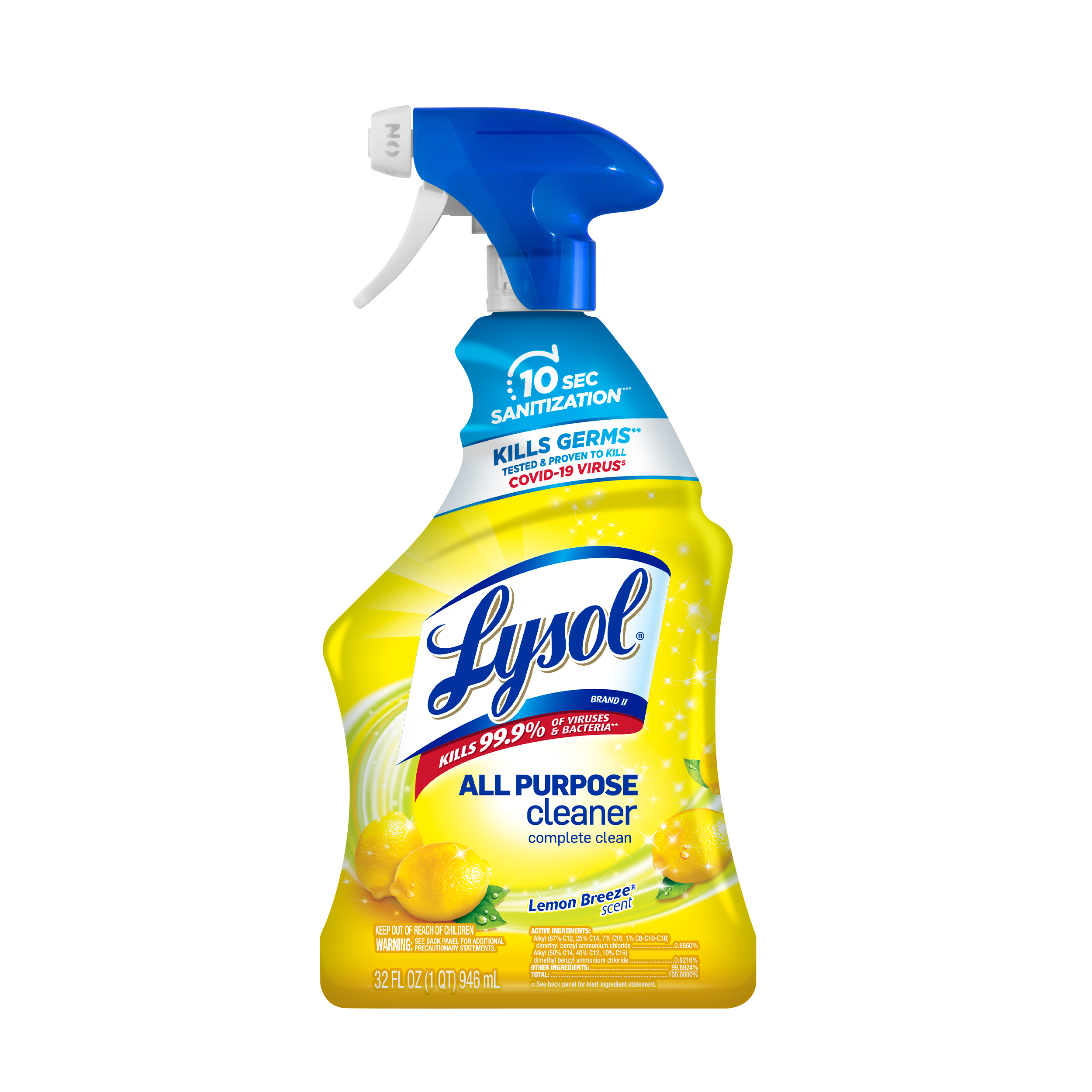 LYSOL All Purpose Cleaner  Lemon Breeze